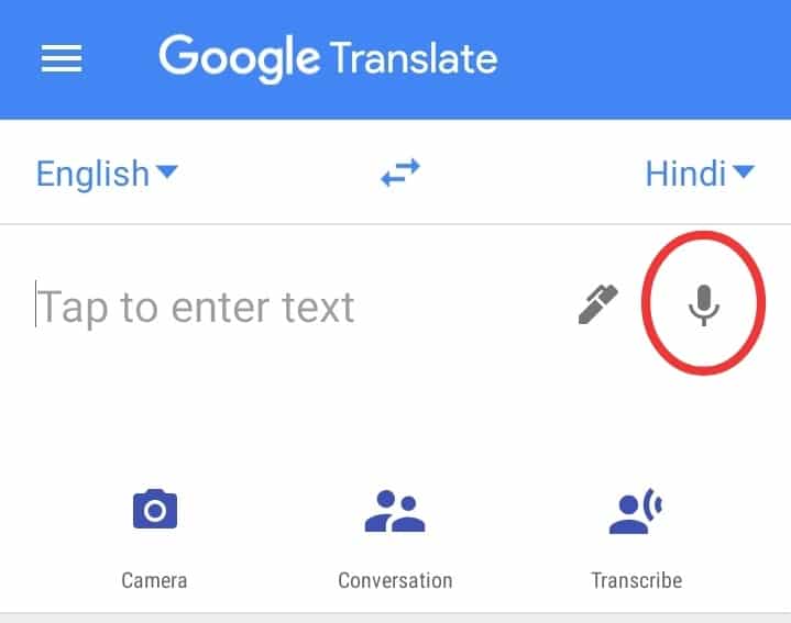 british google translate voice