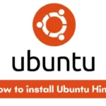 How to install Ubuntu Hindi